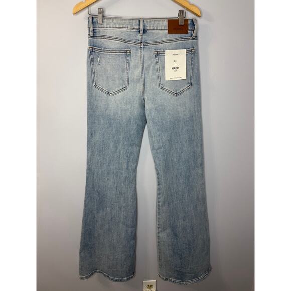 Hidden Happi High Rise Flare Stretch Jean Women's 29 - Picture 4 of 10